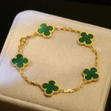 Clover Armband Grün