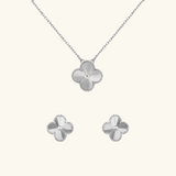 KLEEBLATT | Silber Guilloché 2-Bundle