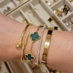 KLEEBLATT | Grünes Armband