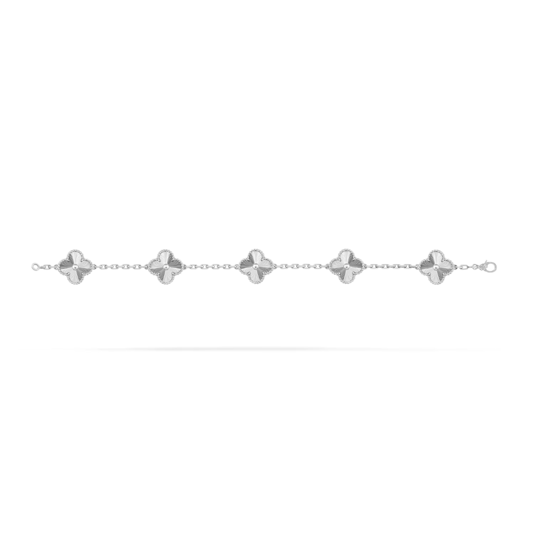 Clover Armband in Silber