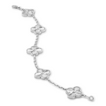 Clover Armband in Silber