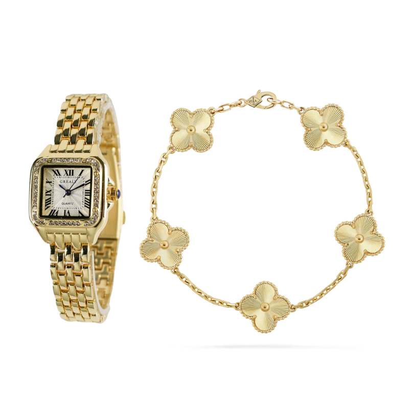 Uhr & Armband Set 2-teilig