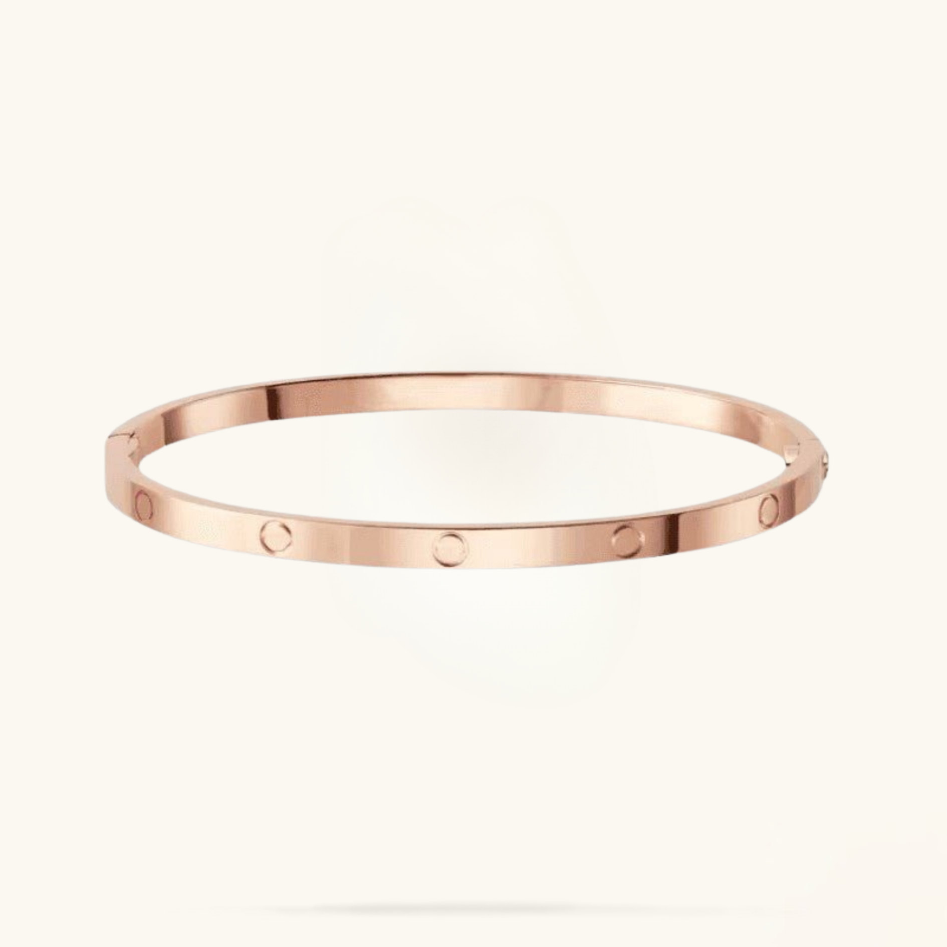 ETERNITY | Dünnes Armband aus Roségold