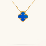 KLEEBLATT | Blaue Halskette