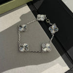 KLEEBLATT | Silberarmband
