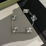 KLEEBLATT | Silberarmband
