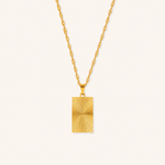 Madison Diamanthalskette in Gold