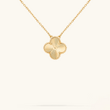 KLEEBLATT | Goldene Halskette