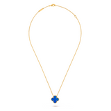 KLEEBLATT | Blaue Halskette