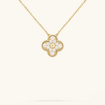 KLEEBLATT | Goldene Halskette Prestige