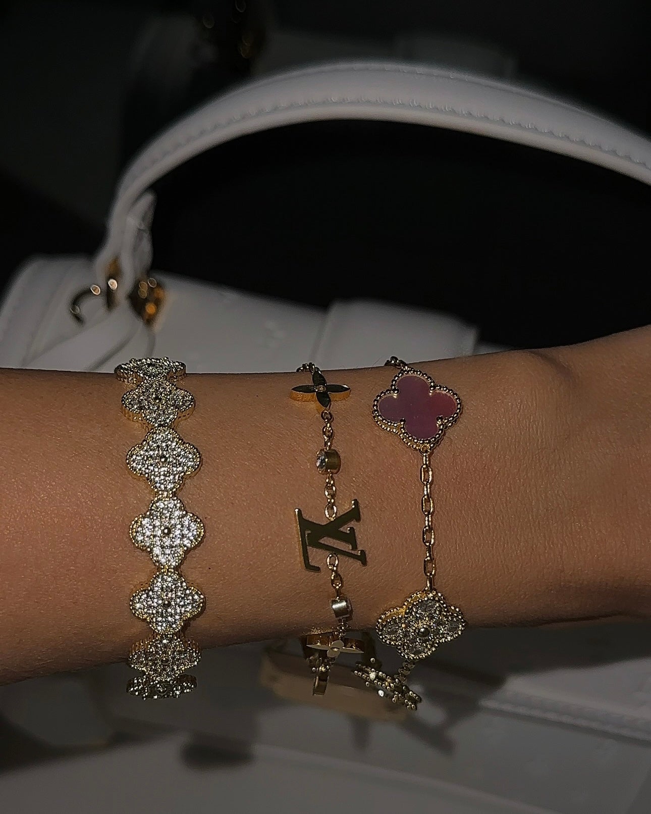 Lacey Armband in Gold