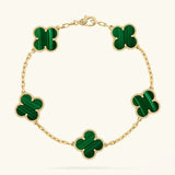 Clover Armband Grün