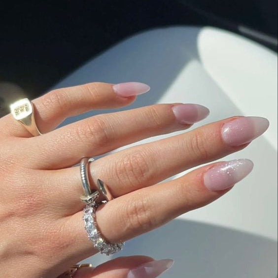Nagelring in Silber