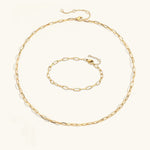 Aurelia Paperclip Ketten Set
