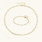Aurelia Paperclip Ketten Set