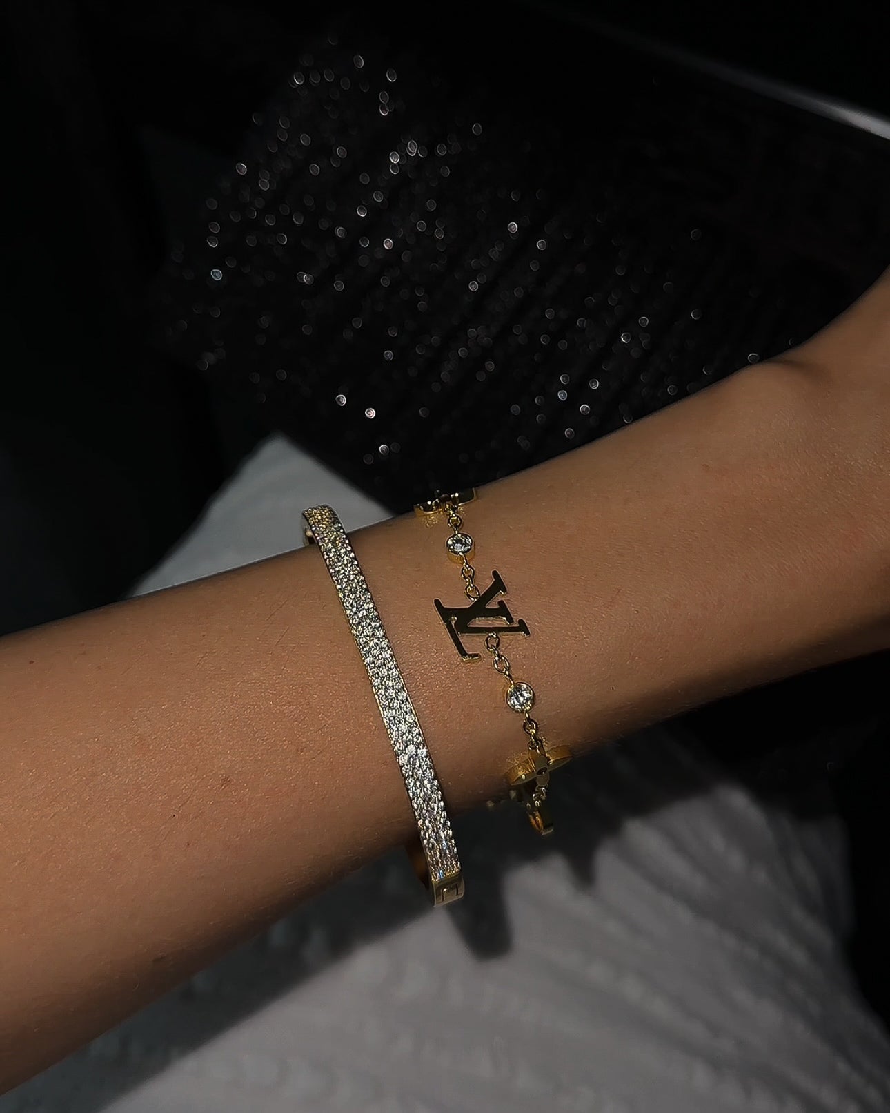Lacey Armband in Gold
