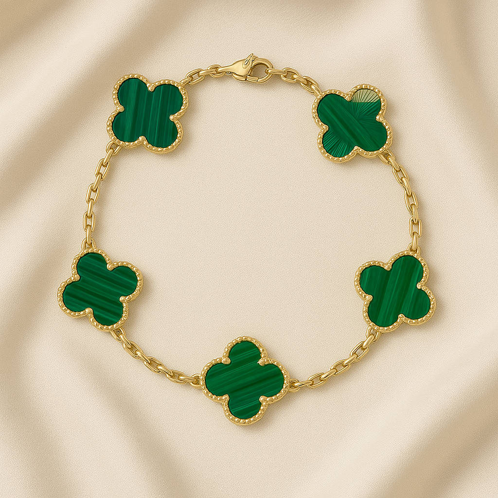 Clover Armband Grün