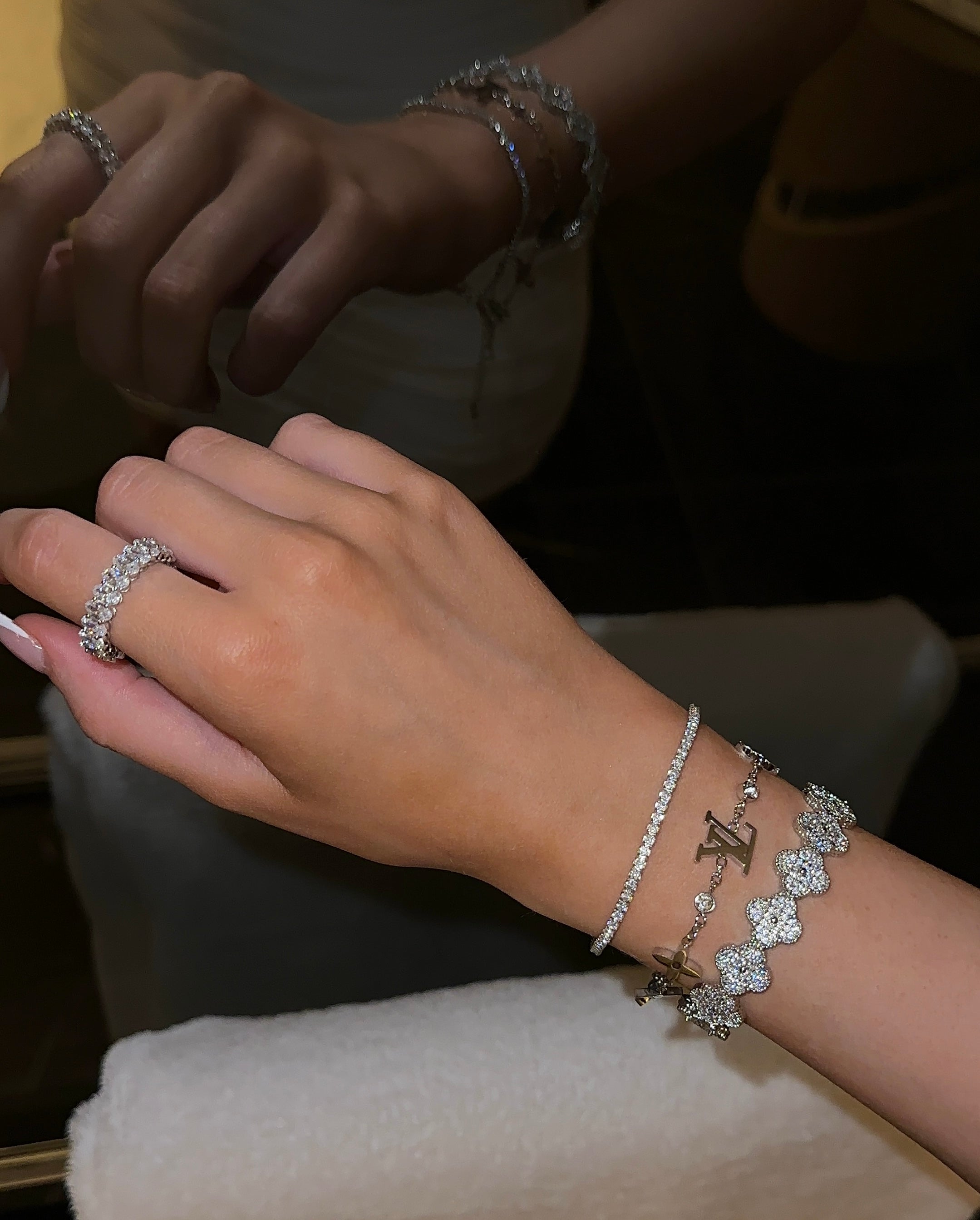 Lacey Armband in Silber