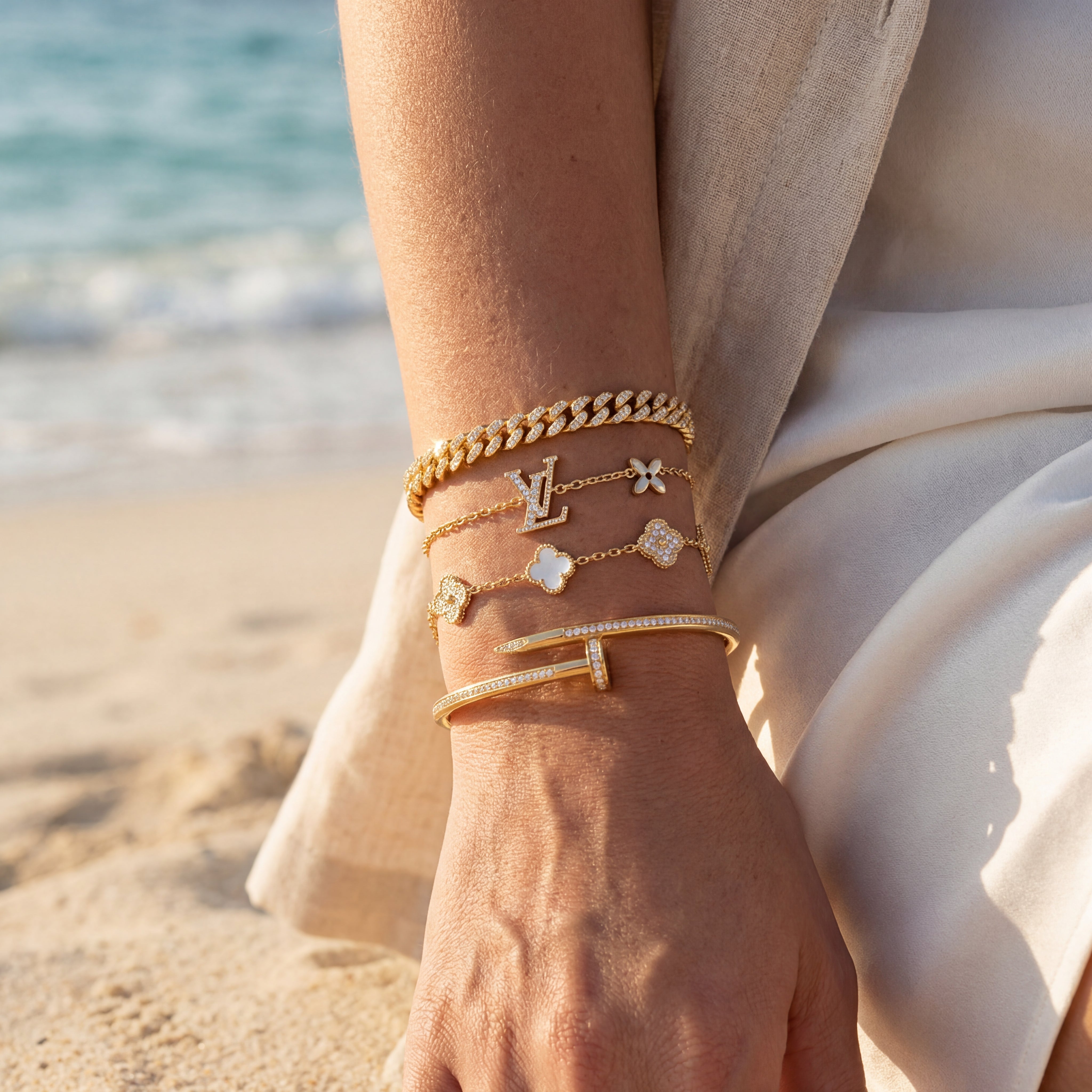 Goldenes Set
