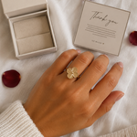 Clover Ring in Gold