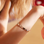 Eternity Link Armband mit Zirkonia