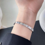 Eternity Link Armband mit Zirkonia