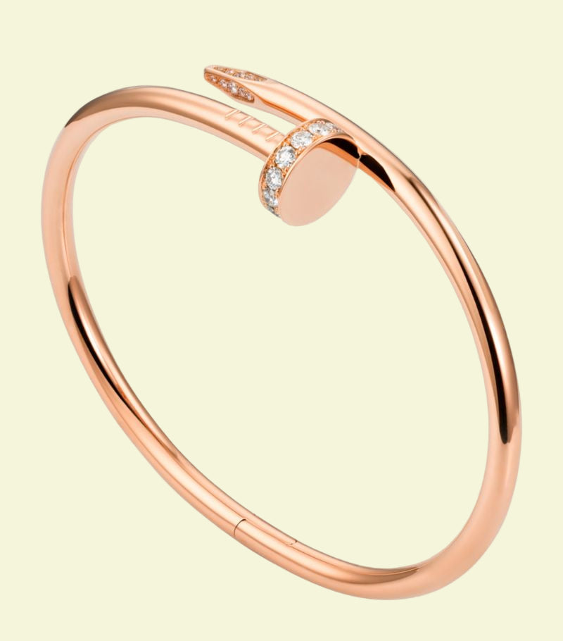 Elegance Nagelarmband in Roségold