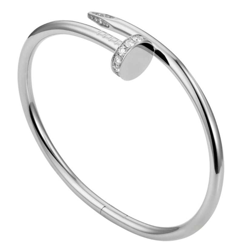 Elegance Nagelarmband in Silber
