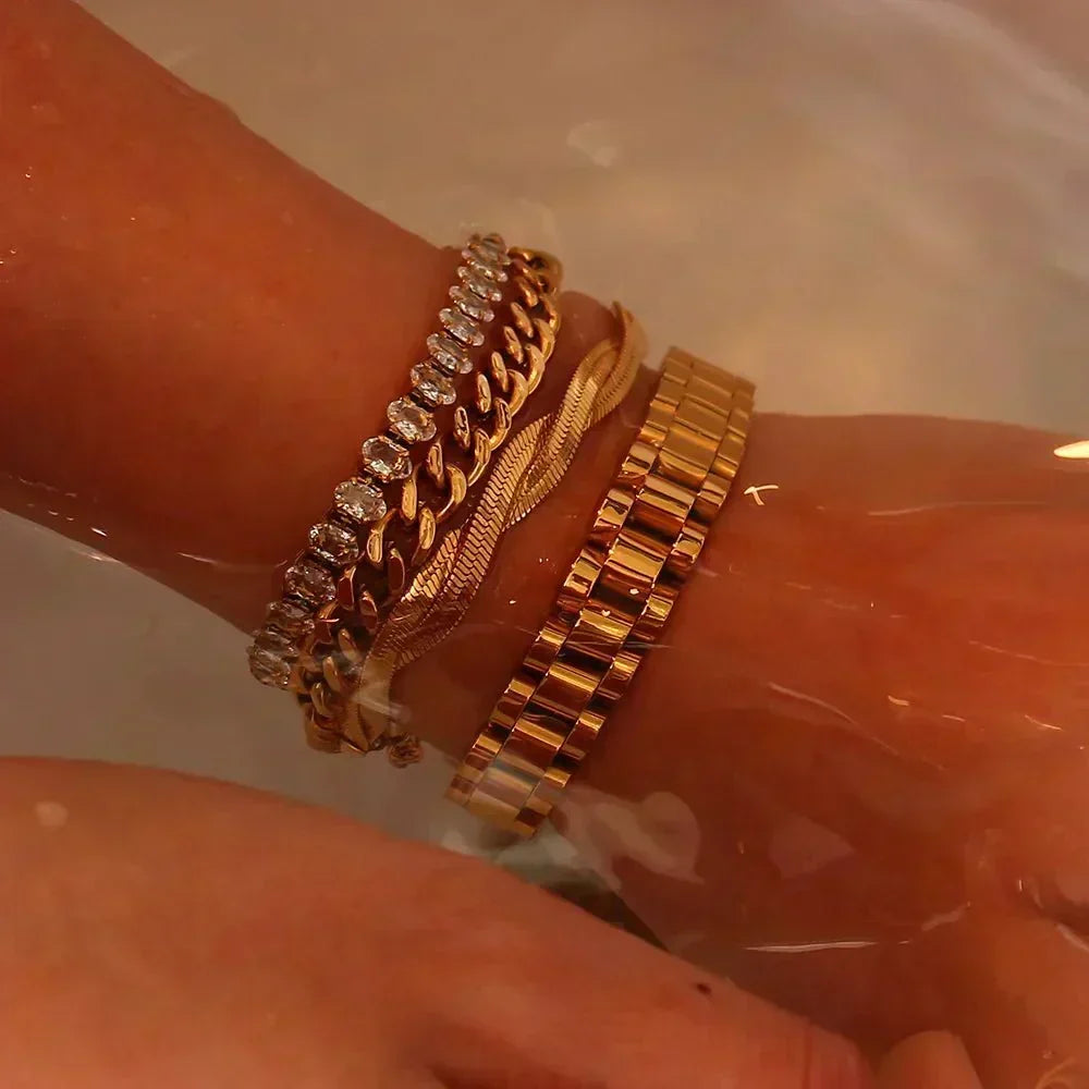 Elegantes Kettenarmband