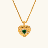 Caelus Herzhalskette in Gold