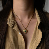 Caelus Herzhalskette in Gold