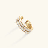 Cassandra Steinbesetzter Ring in Gold
