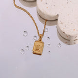Cleo Engelhalskette in Gold