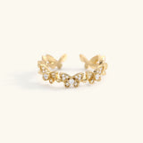 Colleen Schmetterlingsring in Gold