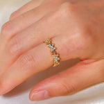 Colleen Schmetterlingsring in Gold