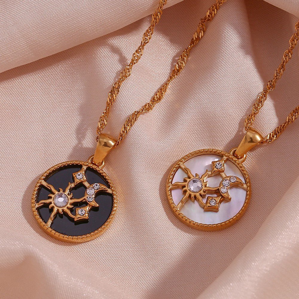 Cybil Himmelshalskette in Gold
