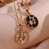 Cybil Himmelshalskette in Gold