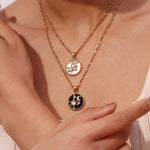 Cybil Himmelshalskette in Gold