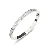Eternity Link Deluxe Armband in Silber