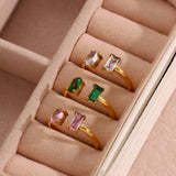 Fedilia Edelsteinring in Gold