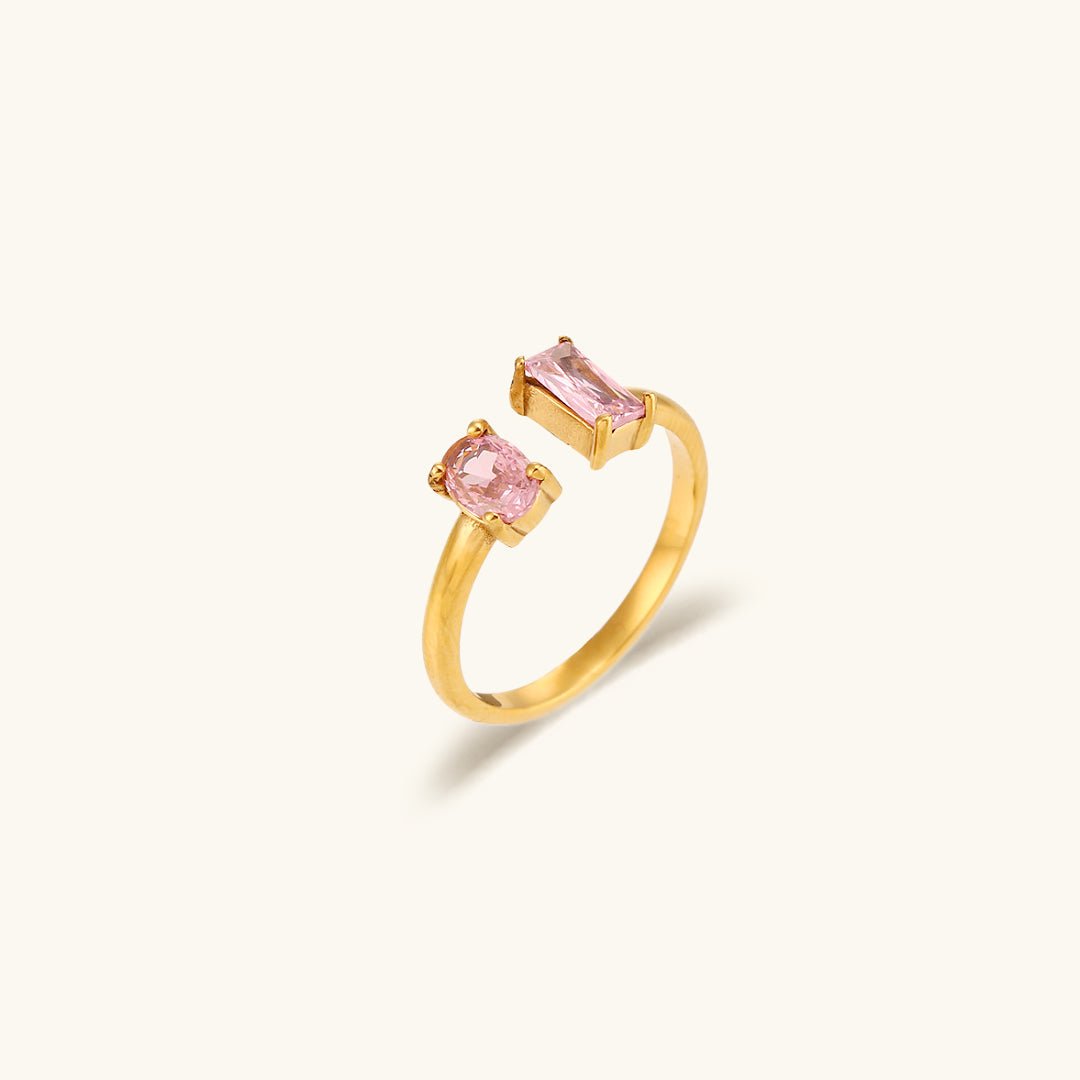 Fedilia Edelsteinring in Gold