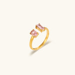 Fedilia Edelsteinring in Gold