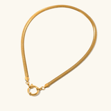 Gabriella Schlangenkette Halskette in Gold