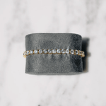 Tennisarmband in Gold