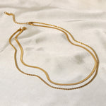 Hailey Layering-Halskette in Gold