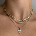 EXKLUSIV | Elegantes Kreuz-Neklace