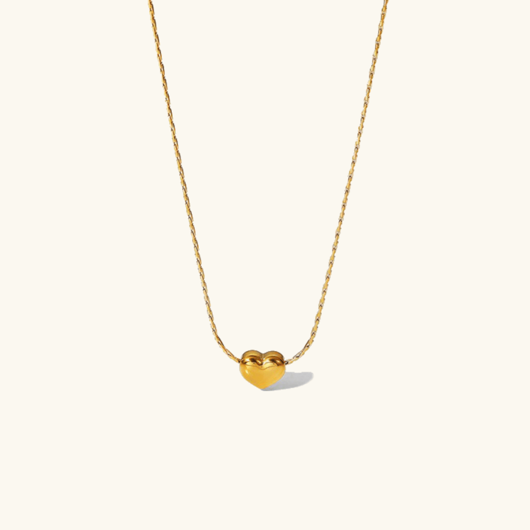 Jessica Herzhalskette in Gold