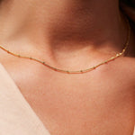 Julia Kettenhalskette in Gold