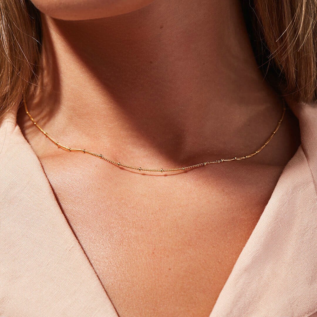 Julia Kettenhalskette in Gold