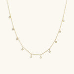 Juliet Edelsteinhalskette in Gold